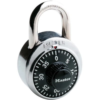 MASTER LOCK - 1500D - 1-7/8in Wide Combination Dial Padlock pa2