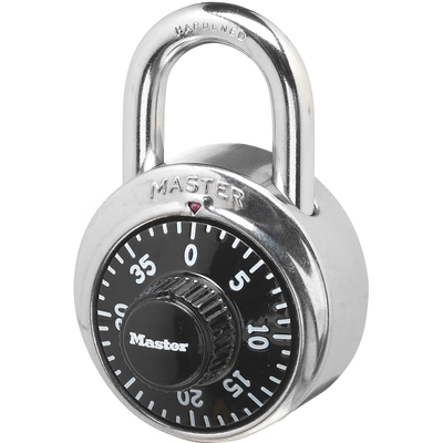 MASTER LOCK - 1500D - 1-7/8in Wide Combination Dial Padlock pa3