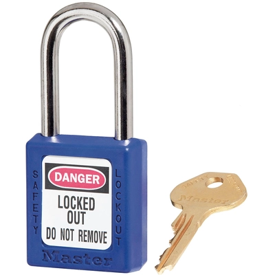 MASTER LOCK - 410BLU - Thermoplastic Safety Padlock pa2