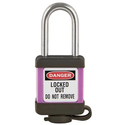 MASTER LOCK - 410PRP - Thermoplastic Safety Padlock pa2