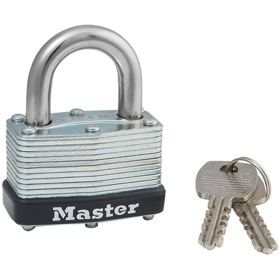 MASTER LOCK - 500D - 1-3/4in Wide Laminated Steel Warded Padlock pa1