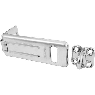 MASTER LOCK - 704DPF - Zinc Plated Hardened Steel Hasp with Hardened Steel Locking Eye pa1