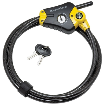 MASTER LOCK - 8413DPF - Adjustable Locking Cable pa1