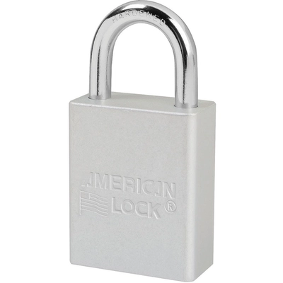 MASTER LOCK - A1105CLR - Silver Anodized Aluminum Safety Padlock pa1