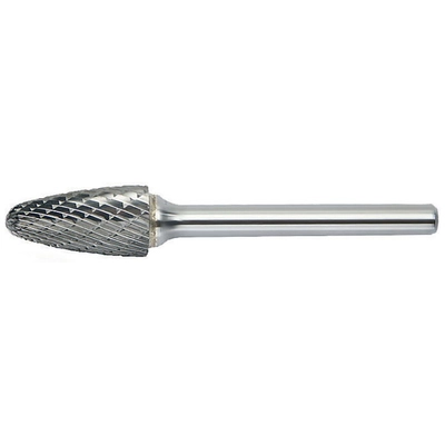 MASTERCUT TOOL - SF-3DC - 3/8 Diameter, Doublecut SF – Radius Tree Shape Burs pa1