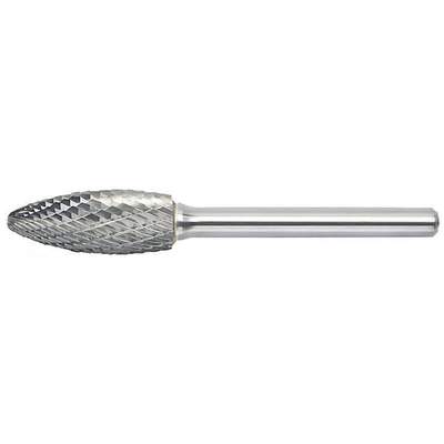 MASTERCUT TOOL - SH41DC - 1/8 Diameter, Doublecut SH – Flame Shape Burs pa1
