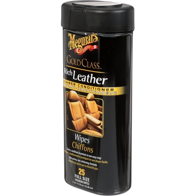 MEGUIAR'S - G10900C - Leather Cleaner & Conditioner Wipes pa1