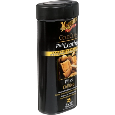 MEGUIAR'S - G10900C - Leather Cleaner & Conditioner Wipes pa2