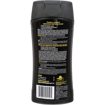 MEGUIAR'S - G15812C - Ultimate Black Plastic Restorer for Plastic pa2