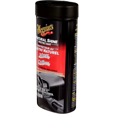 MEGUIAR'S - G4100C - Natural Shine Protectant Wipes pa1