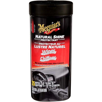 MEGUIAR'S - G4100C - Natural Shine Protectant Wipes pa2