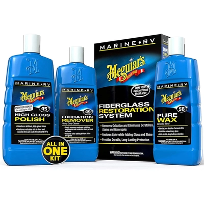 MEGUIAR'S - M4965 - MG Fiberglass Oxidation Removal Kit pa1