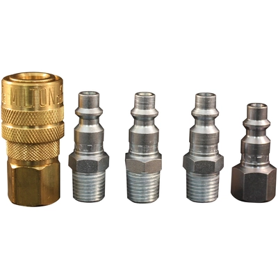 MILTON - S-211 - 1/4" NPT M-Style Coupler and Plug Kit for Air Tools pa1