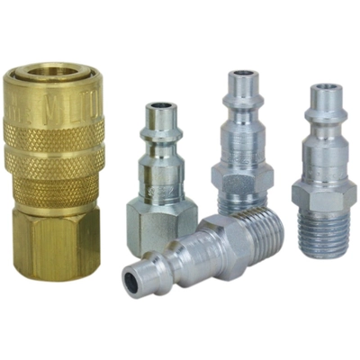 MILTON - S-211 - 1/4" NPT M-Style Coupler and Plug Kit for Air Tools pa2