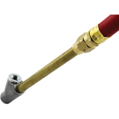 MILTON - S-516 - Tire Inflator Gauge with Dual Head Straight Foot Air Chuck 15” Air Hose pa4