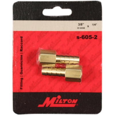 MILTON - S-605-2 - 1/4" FNPT 3/8" ID Hose End Fitting pa2