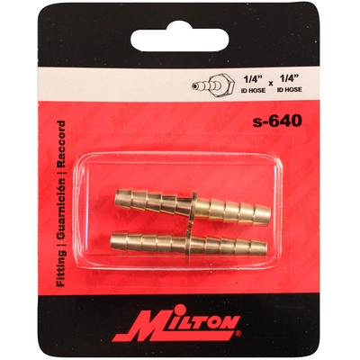 MILTON - S-640 - 1/4" ID Hose Mender Fitting pa2
