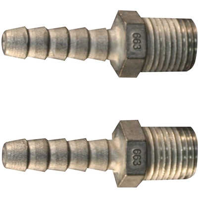 MILTON - S-663 - 1/4" ID Zamak Hose End pa1