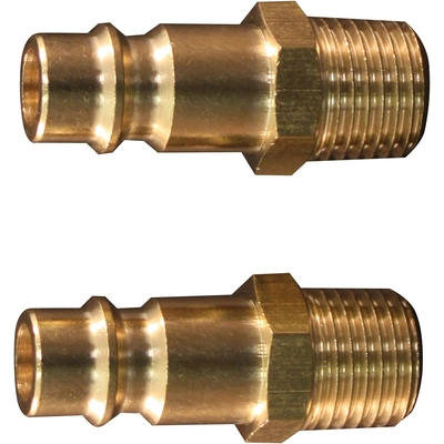 MILTON - S-760 - 1/4" MNPT V Style High Flow Plug pa1