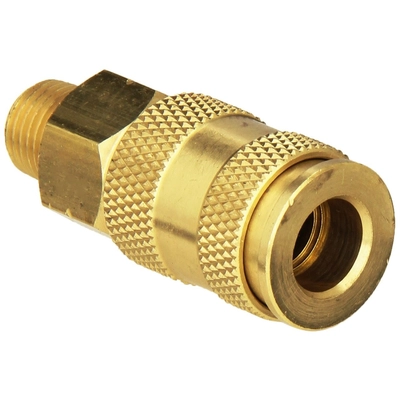 MILTON - S-765 - 1/4" MNPT Male V-Style High-Flow Coupler pa2