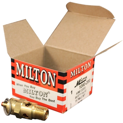 MILTON INDUSTRIES INC - 1090-200 - 1/4" MNPT ASME Safety Valve pa2