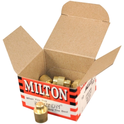 MILTON INDUSTRIES INC - 1457 - Brass Screwdriver Type Valve Caps pa1
