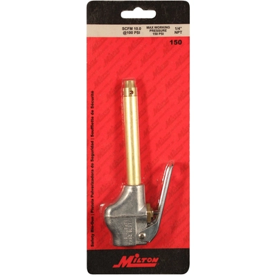 MILTON INDUSTRIES INC - 150 - 1/4" NPT Lever-Style Blow Gun pa2