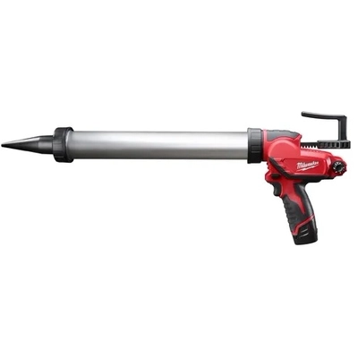 MILWAUKEE - 244221 - 20oz. Aluminum Barrel Sausage Style Caulk and Adhesive Gun Kit pa2