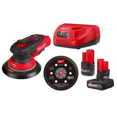 MILWAUKEE - 2584-22CX - 6" Random Orbital Sander Kit pa1
