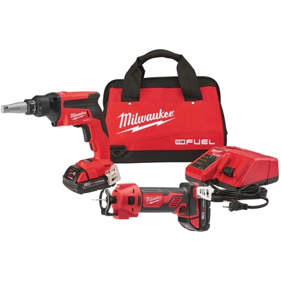 MILWAUKEE - 2866-22CTP - Drywall Gun Kit With Cutout Tool pa2