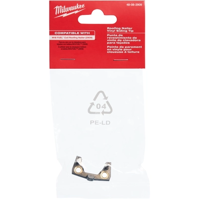 MILWAUKEE - 48-08-2909 - Coil Roofing Nailer Vinyl Siding Tip pa2
