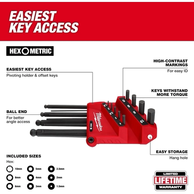 MILWAUKEE - 48222186 - Key Ball End L-Key Set pa2