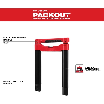 MILWAUKEE - 48-22-8027 - Low-Profile Handle for PACKOUT™ Rolling Tool Box pa5