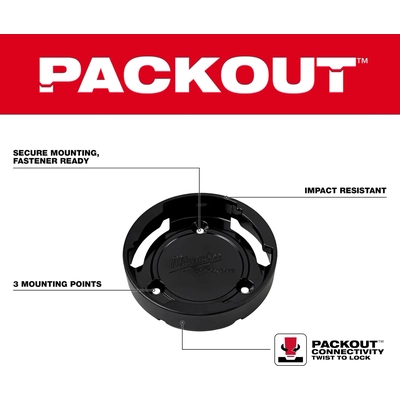 MILWAUKEE - 48228399 - Packout Twist to Lock Mount pa1