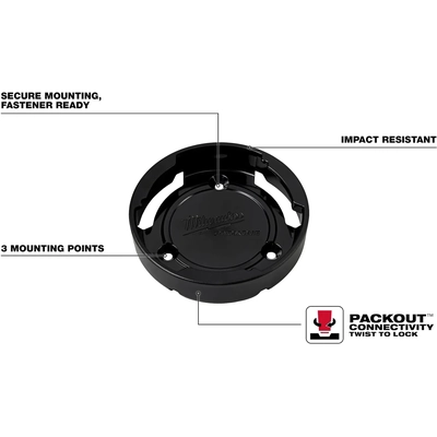 MILWAUKEE - 48-22-8399X - Twist To Lock Mount pa2