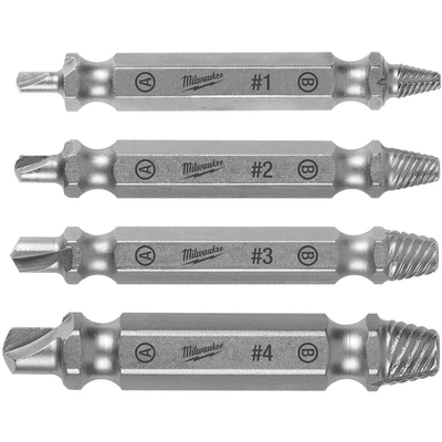 MILWAUKEE - 49-57-9001 - M2 Steel Screw Extractor Set pa1