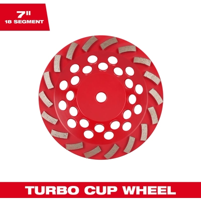 MILWAUKEE - 49-93-7795 - Turbo Diamond Cup Wheel pa2