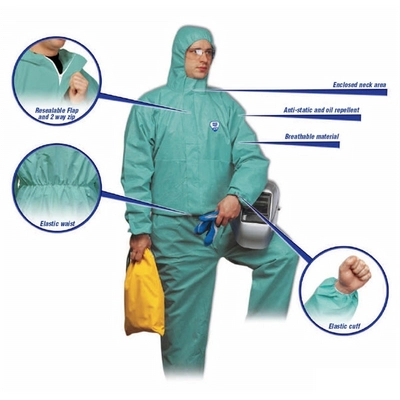 NORTH SAFETY - 25596/2XL - FR Coverall pa2