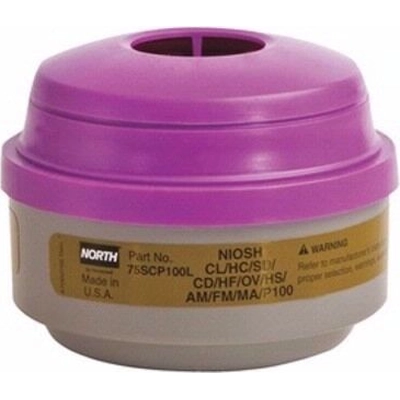 NORTH SAFETY - 75SCP100L - Multi-Contaminant P100 Respirator Cartridge pa3
