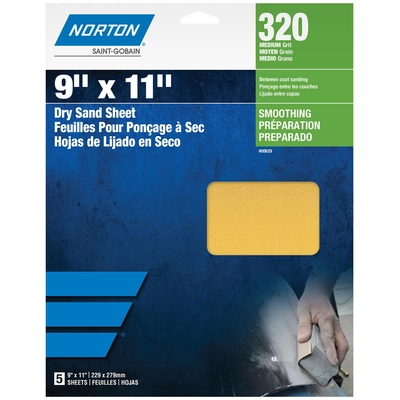 NORTON ABRASIVES - ST. GOBAIN BEAR TEX - 00629 - Dry Sand Sheets pa1