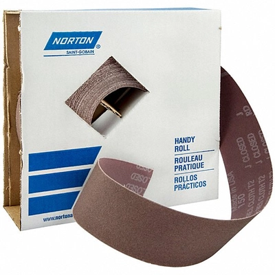 NORTON ABRASIVES - ST. GOBAIN BEAR TEX - 26299 - Metalite 80 Grit Aluminum Oxide Shop Roll pa1
