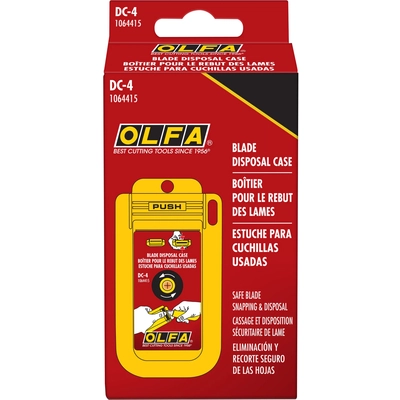 OLFA - 1064415 - DC-4 Reusable Blade Disposal Can With Mounting Hole pa1