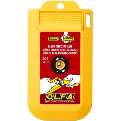 OLFA - 1064415 - DC-4 Reusable Blade Disposal Can With Mounting Hole pa2
