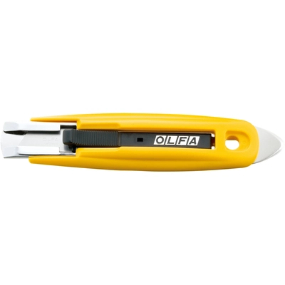 OLFA - 1086095 - SK-9 Semi-Automatic Self-Retracting Safety Knife With Tape Splitter pa1