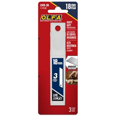 OLFA - 1119182 - 18mm LWB-3B Insulation Blades pa1