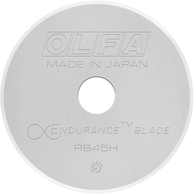 OLFA - 1128127 - 45mm Tungsten Steel Endurance Rotary Blade pa5
