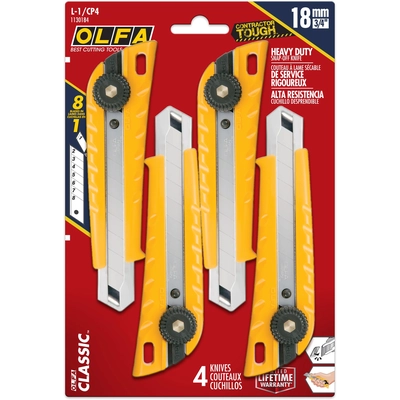OLFA - 1130184 - Classic Heavy Duty Ratchet-Lock Utility Knife pa1