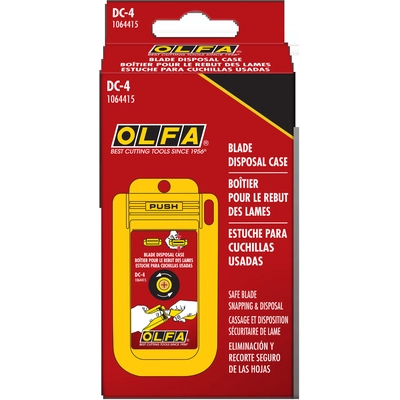 OLFA - DC-4 - Reusable Blade Disposal Can with Mounting Hole pa2