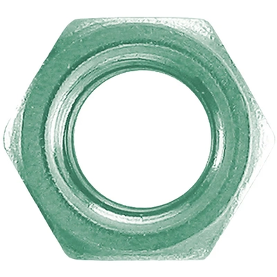 PAPCO - 024-272 - M12-1.25 Metric Nuts Green Zinc pa1