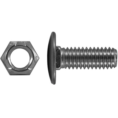 PAPCO - 245-164 - 3/8"x1" Round Head Bumper Bolts pa1
